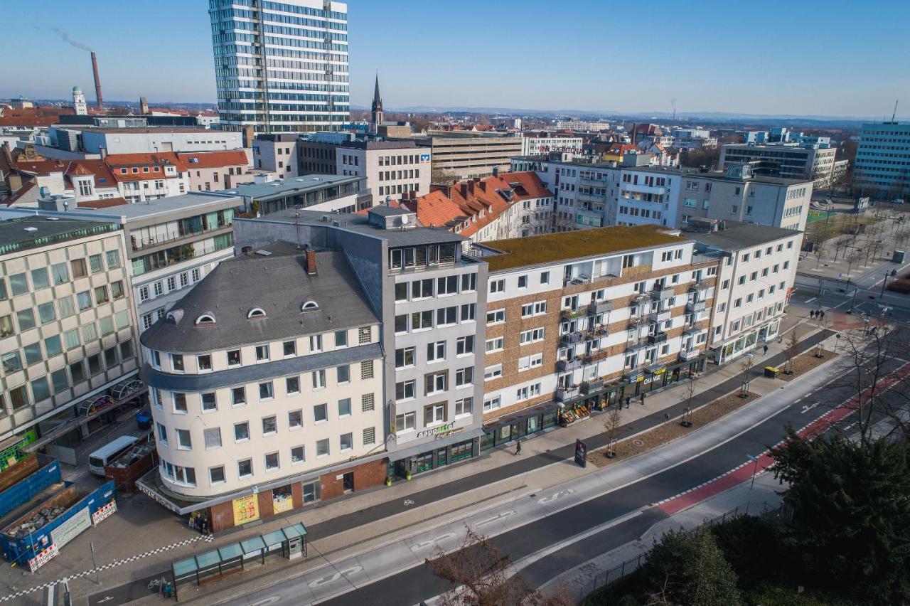 Aappartel City Center - Kontaktloser Check-In 24H Bielefeld Bagian luar foto